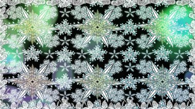 Düz Çiçek Elementleri Tasarımı. Sevimli çiçek raster deseni. Tarafsız renklerde çiçekler. Renkli Yaz Temalı Kusursuz Arkaplan.