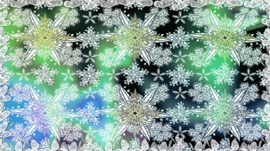 Tarafsız renklere karalamalar çizen kusursuz çiçek deseni. Raster illüstrasyonu.