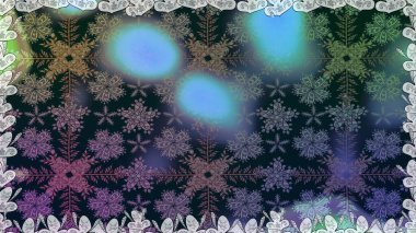 Tekstil, kumaş, ambalaj, hatıra defteri için hoş bir çiçek arkaplanı. El çizimi çiçekli, pürüzsüz bir desen. Mavi arka planda. Çocuksu tasarım.