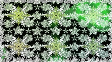 Çiçekli güzel suluboya desen. Tarafsız renklerde. Raster illüstrasyonu.