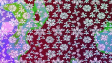 Raster Illustrasyon 'daki Çiçek Deseni' nin son moda çizimi. Güzel kumaş deseni. Renkli Yaz Temalı eskiz kalıbı. Düz Çiçek Elementleri Tasarımı.