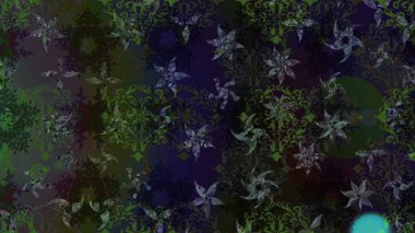 Sorunsuz çiçek deseni kaydırma kağıt, davet, el ilanı, afiş veya Web sitesi Web sitesi arka plan duvar kağıdı için kullanılabilir. Elle çizilmiş Raster resim. Doodle unsurları.