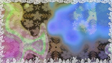 Raster illüstrasyonunda kusursuz çiçek deseni. Süslü kumaş deseni. Düz Çiçek Elementleri Tasarımı. Renkli Bahar Teması Kusursuz Arkaplan.