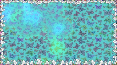 Güve ile Raster Geçmişi. Güzel Kelebek Siluetleriyle Moda Dekorasyonu. Renkli Kelebeklerle Bahar Arkaplanı. Kart, Davetiye, Yazdırma İçin Basit Güzel Desen.