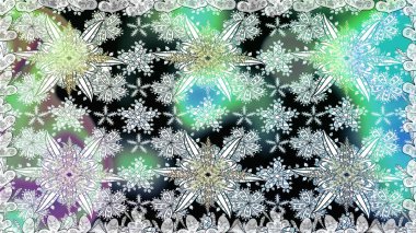 Sevimli küçük çiçek desenle. Raster resim. Çiçek desenli çiçek ve yaprakları ile.