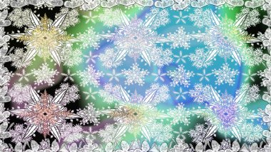 Kızılderili desenli desenli desenli şal deseni. Etnik Mandala süsü. Raster Henna dövme stili. Tekstil, tebrik kartı, boyama kitabı, telefon kılıfı baskısı için kullanılabilir.