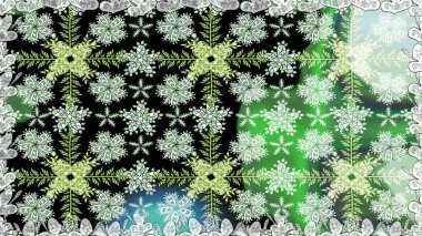 Çiçekli kusursuz retro desen. Yeşil renkli çiçekler. Renkli Yaz Temalı Kusursuz Arkaplan. Düz Çiçek Elementleri Tasarımı.