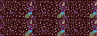 Çiçek arkaplanlı soyut zarafet eskiz deseni. Raster Güzel kumaş deseni.