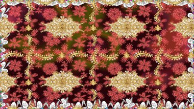 Raster çiçekli arka plan. Güzel kumaş deseni. Güzel eskiz şekli. Düz Çiçek Elementleri Tasarımı. Yazdır. Renkli Yaz Teması çizim şablonu.