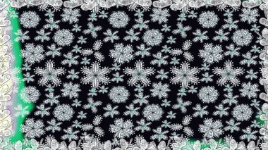 Raster illüstrasyonu. Suluboya, elle çizilmiş. Kusursuz bir arka plan modeli. Siyah yapraklı yabani çiçekler.