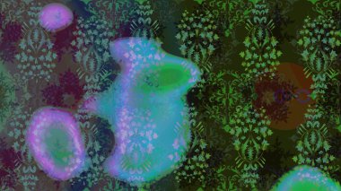 Tekstil veya kitap kapakları, imalat, duvar kağıtları, baskı, hediye paketi ve yapıştırma kitabı için çiçek eskizi geçmişi. Raster illüstrasyonu. Küçük ölçekli çiçeklerdeki basit sevimli desen.