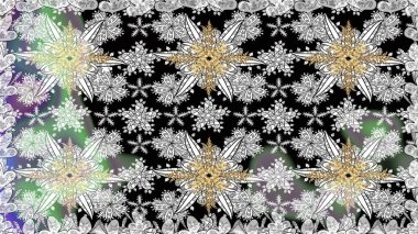 Tekrar eden çiçek arkaplanı, zarif gri çiçek duvar kağıdı. Gri renklerde çiçek desenleri, el yapımı papatyalar, papatyalar..