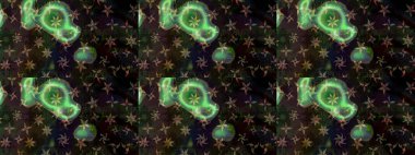 Güzel eskiz şekli. Raster çiçekli arka plan. Yazdır. Güzel kumaş deseni. Renkli Yaz Temalı eskiz kalıbı. Düz Çiçek Elementleri Tasarımı.