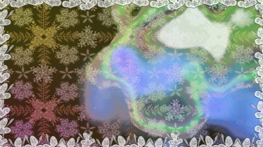 Düz Çiçek Elementleri Tasarımı. Zentangle soyut çiçekleri. Raster illüstrasyonu. Karalama çiçeği. Güzel kumaş deseni. Renkli Bahar Teması Kusursuz Arkaplan.