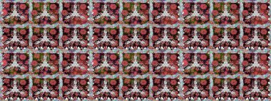 Suluboya tarzında gri renkli çiçekler. Gri renkli çiçeklerle kusursuz çiçek deseni.