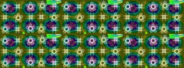 Kışın sembolü. Raster illüstrasyon kar taneleri. Yeşil, mavi ve nötr renklerde suluboya kar taneleri. Güzel dekorasyon.