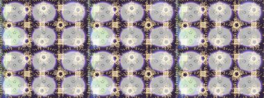 Raster illüstrasyonu. Çiçek Elementleri 'nin soyut geçmişi. Raster kış deseni. Tarafsız, menekşe ve gri renkler üzerine tasarım.