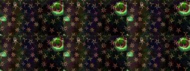 Siyah renkli çiçekler. Çiçekli, suluboya desenli kusursuz çiçek deseni. Raster illüstrasyonu. Düz Çiçek Elementleri Tasarımı. Renkli Bahar Teması Kusursuz Arkaplan.