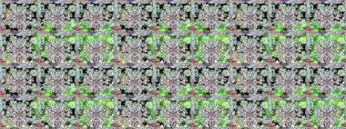 Düz Çiçek Elementleri Tasarımı. Raster illüstrasyonunda kusursuz çiçek deseni. Renkli Bahar Temalı Kusursuz Arkaplan. Tarafsız renklerde çiçekler.