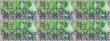 Düz Çiçek Elementleri Tasarımı. Sevimli çiçek raster deseni. Renkli Yaz Temalı Kusursuz Arkaplan. Modaya uygun kumaş deseni.