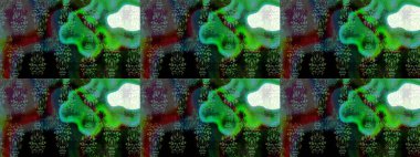 Motley illüstrasyonu. Küçük çiçekte güzel bir desen. Robot resim. Küçük renkli çiçekler. Çiçekli yaz çiçekleri. Moda baskıları için zarif bir şablon.