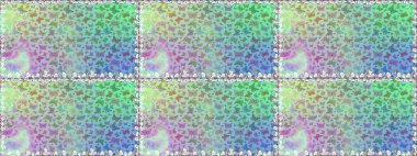 Mavi arka planda kelebek. Rastgele mavi kelebekler şirin desenler. Raster illüstrasyonu. Davetiye, kart ve parmak izi için basit kadınsı bir model. Kusursuz..