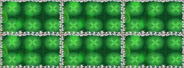 Raster illüstrasyonu. Kusursuz desenli, modaya uygun kumaş deseni. Renkli Bahar Temalı Kusursuz Arkaplan. Şirin çiçek elementleri. Düz Çiçek Elementleri Tasarımı.