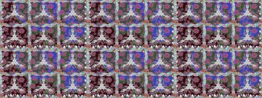 Hediye ambalaj kağıdı, tebrik kartları, posterler ve pankart tasarımı. Raster düz çiçekleri pürüzsüz desen. Gri renkli çiçekler.