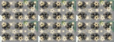 Arka plan üzerinde izole soyut kar taneleri ile düz tasarım. Kar tanesi süs desen. Kar taneleri arka plan. Snowflakes desen. Raster illüstrasyon.