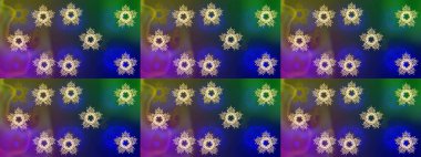 Raster illüstrasyonu. El yapımı stres önleyici kar tanesi. Örtü, poster, tişört ya da dövme için şablon. Yetişkin sanat terapisi için kış boyama sayfaları.