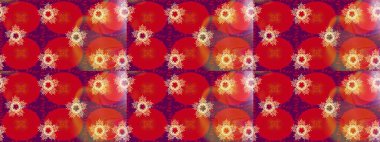 Renkli kar taneleri. Kar tanesi raster deseni. Raster illüstrasyonu. Renkli arka planda izole tatlı kar taneleri.