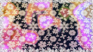 El çizimi çiçekli, soyut, pürüzsüz desen. Tarafsız renklerde çiçekler. Raster illüstrasyonu.