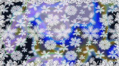 Bahar Tema Dikişsiz desen arka plan rengi. Düz çiçek öğeleri tasarım. Sorunsuz vintage. Raster şirin kumaş deseni.