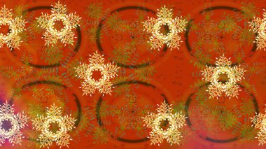 Çiçekli bahar çiçekleri. Küçük çiçekte güzel bir desen. Küçük renkli çiçekler. Moda baskıları için zarif bir şablon. Motley illüstrasyonu. Çizim.