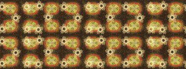 Yeni yıl kar tanesi. Düz kar karalama ikonları, kar taneleri kahverengi, gri ve sarı renkli siluetler noel afişleri, kartlar. Güzel soyut kar tanesi raster tasarımı..