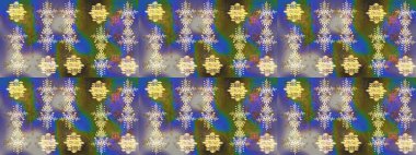 Renkli arka planda güzel kar taneleri. Raster illüstrasyonu. Kar tanesi ikonu, izole edilmiş. Düz tasarım.