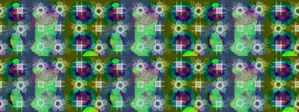 Raster illüstrasyonu. Yeşil, mavi ve nötr renklerde kristal kar tanesi.