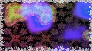 Halk tarzı. Modern çiçek arkaplanı. Parlak renkli çiçekleri ve mor renkli yaprakları olan kusursuz çiçek desenleri. Moda baskıları için zarif bir şablon.