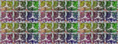 Çiçekli bahar çiçekleri. Küçük çiçekte güzel bir desen. Küçük renkli çiçekler. Moda baskıları için zarif bir şablon. Motley illüstrasyonu.