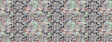 Anti-stres için soyut örnek sayfası. Tarafsız renklerde. Raster illüstrasyonu.