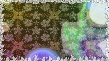 Tarafsız renklerde çok renkli, zarif küçük çiçekler ve komik böcekler, raster deseni, illüstrasyon.