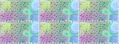 Kumaş, tekstil, baskı ve davetiye örnekleri. Kusursuz desen. Doğadaki güzellik. Raster. Mavi arka planda uçan güzel kelebek.