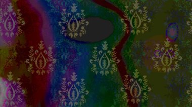 Çiçekli eskiz çizimi. Gri renkli çiçekler. Renkli Yaz Temalı eskiz kalıbı. Düz Çiçek Elementleri Tasarımı.