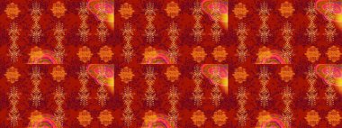 Raster Hip kumaş deseni. Eskiz Vintage Çiçek Deseni.