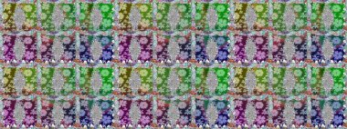 Sorun -suz. Raster illüstrasyon. Küçük çiçek sevimli Çiçek desen.