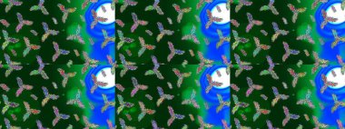 Raster. Kış Noel 'inde kar bembeyaz kristal element. Kar Tanesi raster ikonu arka plan mavi, yeşil, nötr renk. Xmas Frost kar taneleri izole edilmiş siluet sembolü. Meteoroloji buz koleksiyonu.