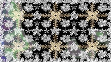 Küçük gri çiçekli oldukça eski bir besin torbası deseni. Tekstil, kumaş, kapaklar, duvar kağıtları, baskı, naylon, yapıştırma, örgü, dekupaj için çiçeksiz arkaplan. Millefleurlar.