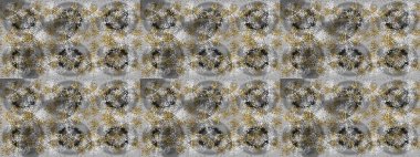 Renkli elementlerle Raster ilginç desen