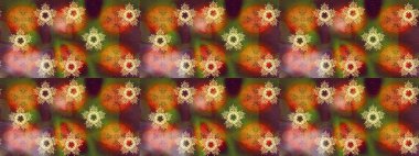 Raster Noel renkli arka plan ile düşen kar tanesi. Noel kar taneleri ile arka plan. Kış arka plan. Raster illüstrasyon.