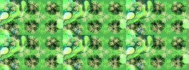 Yeni yıl kar tanesi. Güzel soyut kar tanesi raster tasarımı. Düz kar karalama ikonları, kar taneleri yeşille silueti, noel afişi için tarafsız ve sarı renkler, kartlar.